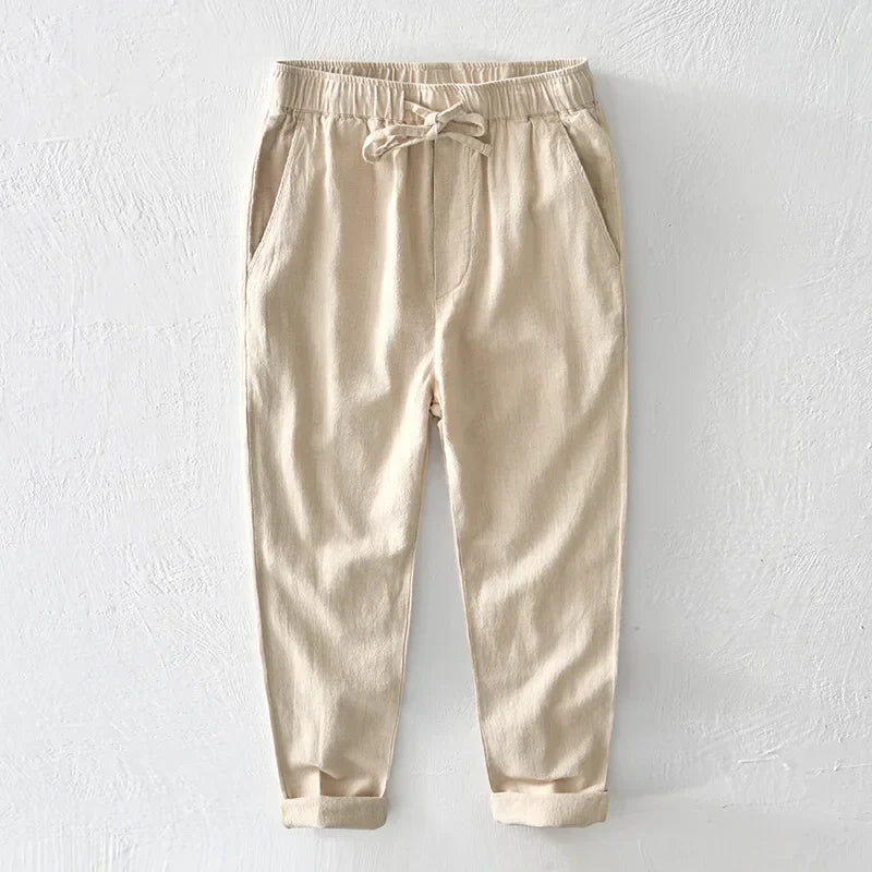 VALENTINO RIZZA LINEN TROUSER