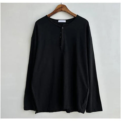 RELAXED OVERSIZED LONG SLEEVE T-SHIRT